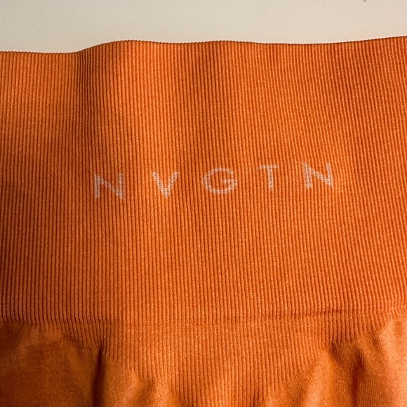 Sunset orange seamless pro nvgtn shorts - Picture 5 of 5